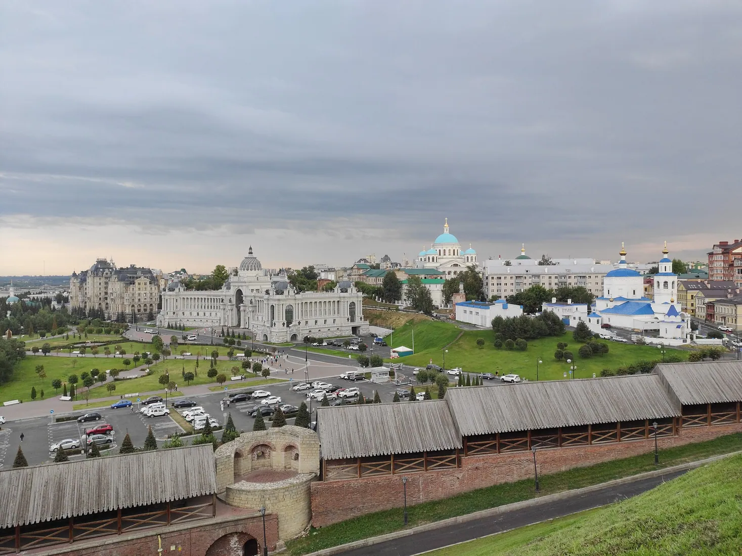 Казанский кремль: панорамный вид