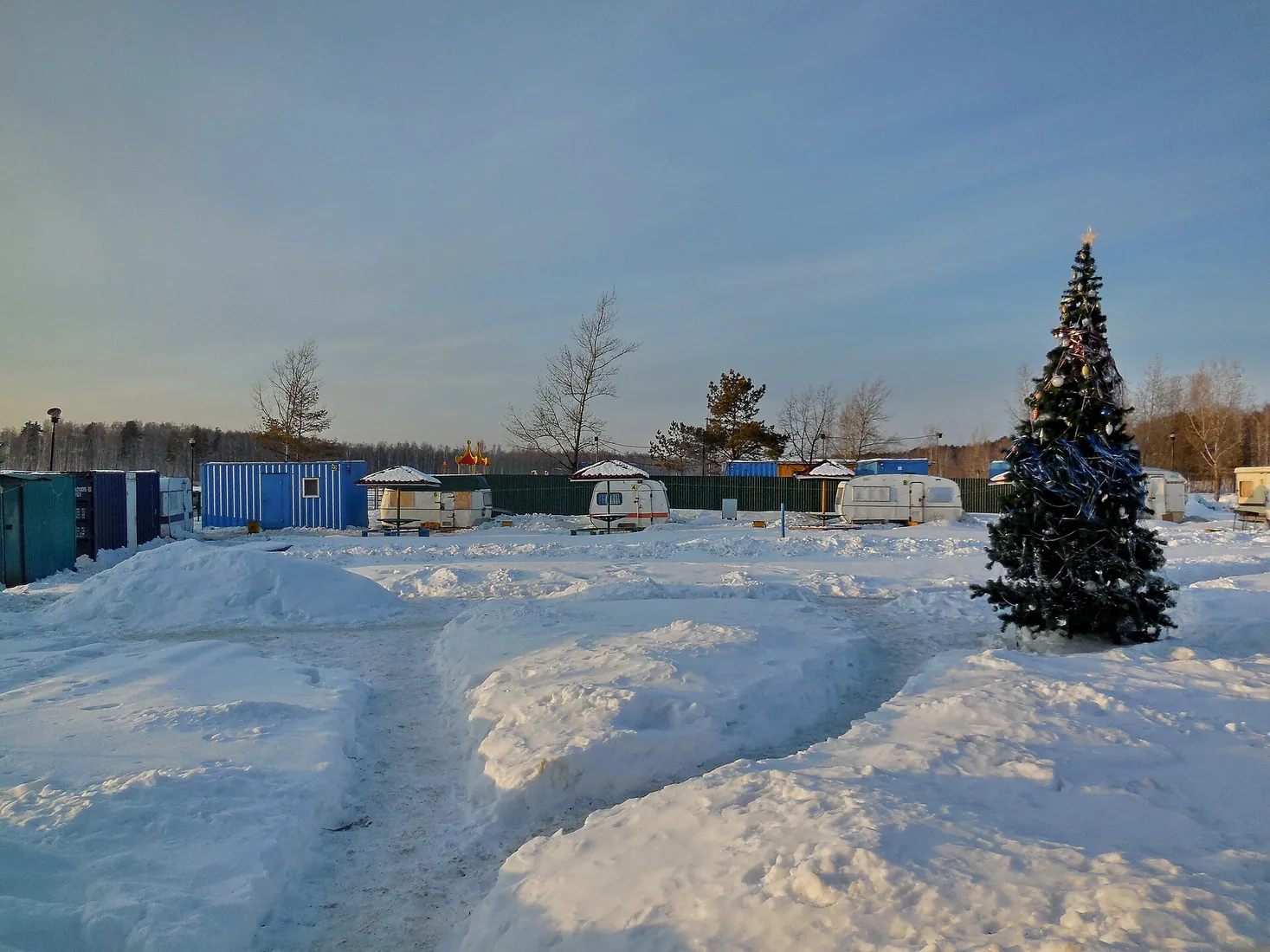 Горячий источник в Тюмени